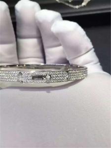 Quality full diamonds of kelly bracelet 18kt gold with white gold or yellow gold wholesale