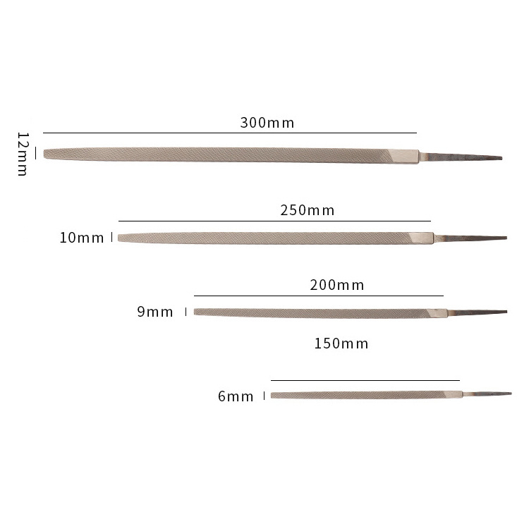 5PCS Woodword Hand Tool Rasp Iron Square File Set