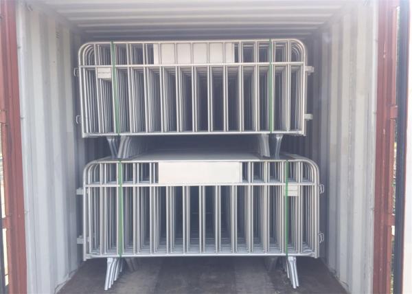 Cheap Galvanized Temporary Fence Crowd Control Barrier for sale