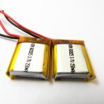 Portable Television MP4 MP3 Player Battery , 602025 3.7 V 250mah Lipo Battery