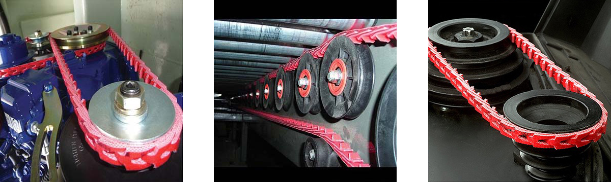 Standard Twist Link V Belt Suitable for Machinery Repair Shops