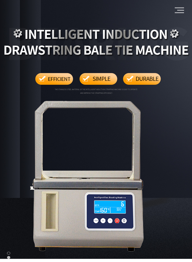 Cheap Price Small-Scale Manual Vegetable Flower Plastic Tape Binding Machine