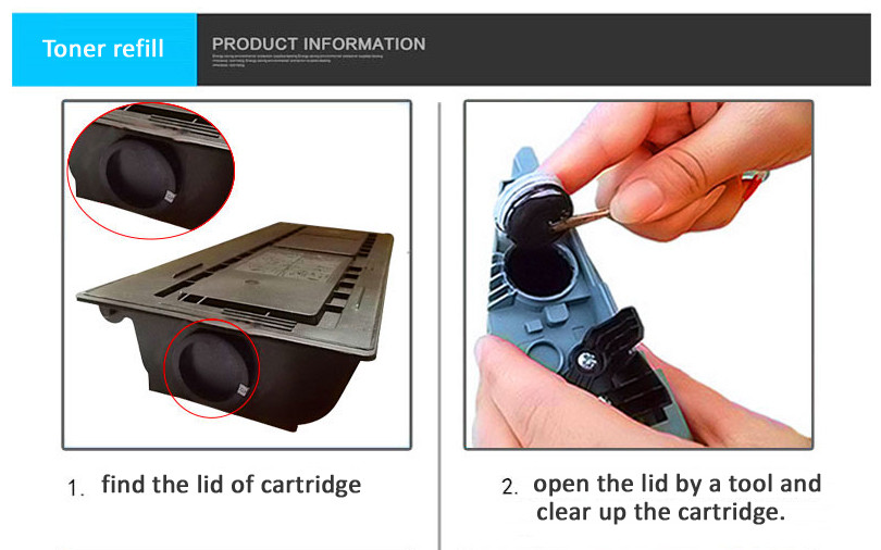 Compatible Kyocera Taskalfa Toner TK435 Kyocera TASKalfa 180 Black Toner 15K