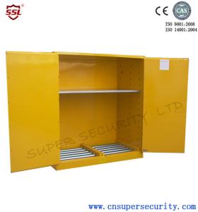 Quality Oil , Chemical Liquid Hazardous Flammable Storage Cabinet With Cold Rolled Steel wholesale
