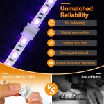 RGB LED Strip Connector 10mm Gapless Solderless Terminal Extension SMD 5050