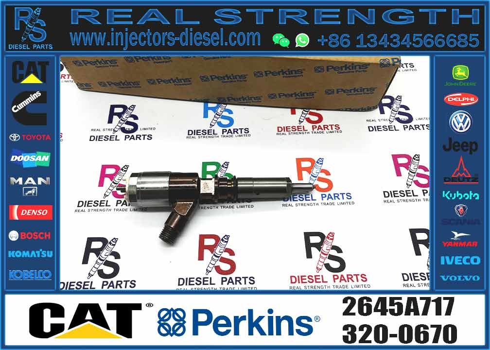 Diesel parts Common Rail Fuel Injectors 326-4700 3264700 326-4756 3264756 32F61-00062 10R7675 for Caterpillar C6.4 E320D