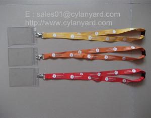 Quality polyester ID tag lanyards, ID badge holder lanyards, wholesale
