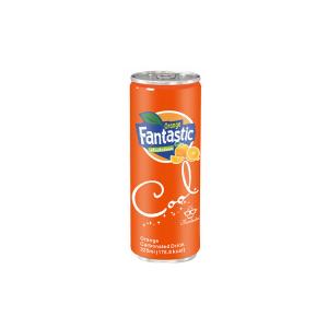 Quality 325ml Carbonated Beverage Bottling Fanta Orange Can Aluminum wholesale