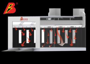 China Low Odor Vehicle Spray Painting Booth Water Based Paint Drying Line on sale