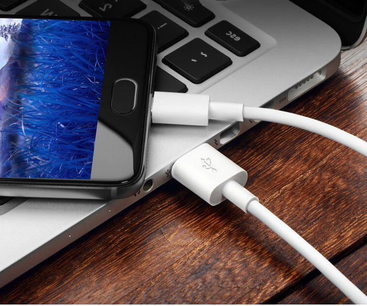 OEM SGS Micro USB Data Transfer Cable 5 Pin PVC Charging Cable