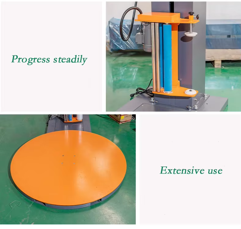 1-15 Frequency Stretch Packaging Machine 2000kg Load Stretch Film Machine