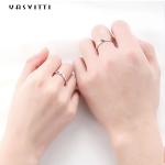 2.6g 0.75in Sterling Silver Jewelry Rings 18k Anniversary Shooting Star Ring