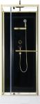 Fashion Pivot Door， Corner Shower Stalls , Square Shower Cabin with white