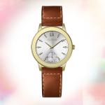 Water Resistence trendy ladies luxury watches with leather strap