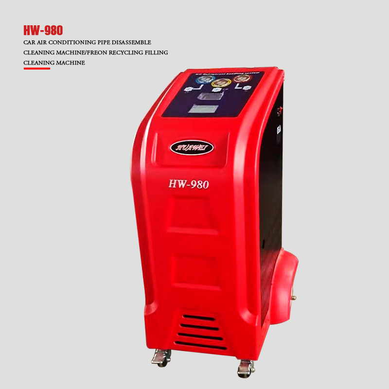 750W AC Refrigerant Recovery Machine HW-980 R134a Machine Portable