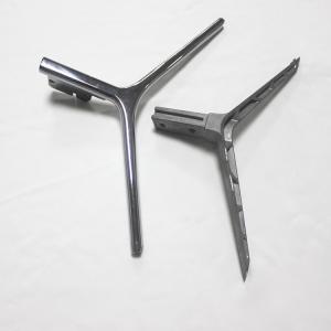 Quality Anodizing Grey Zinc Die Casting Alloys Aluminum TV Holder For 400T Machine Casting wholesale