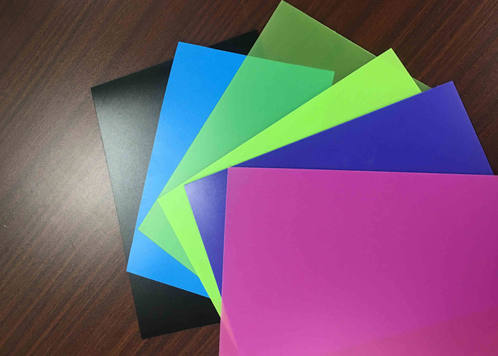 Colorful Packaging HIPS Plastic Sheet Smooth Surface Excellent Weather Ability