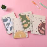 Self-Adhesive A5 Customized Hardcover Spiral Journal Planner Notebook for