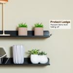 Farmhouse Rustic Designed Steel Industrial Heavy Duty Wall Mounted Floating