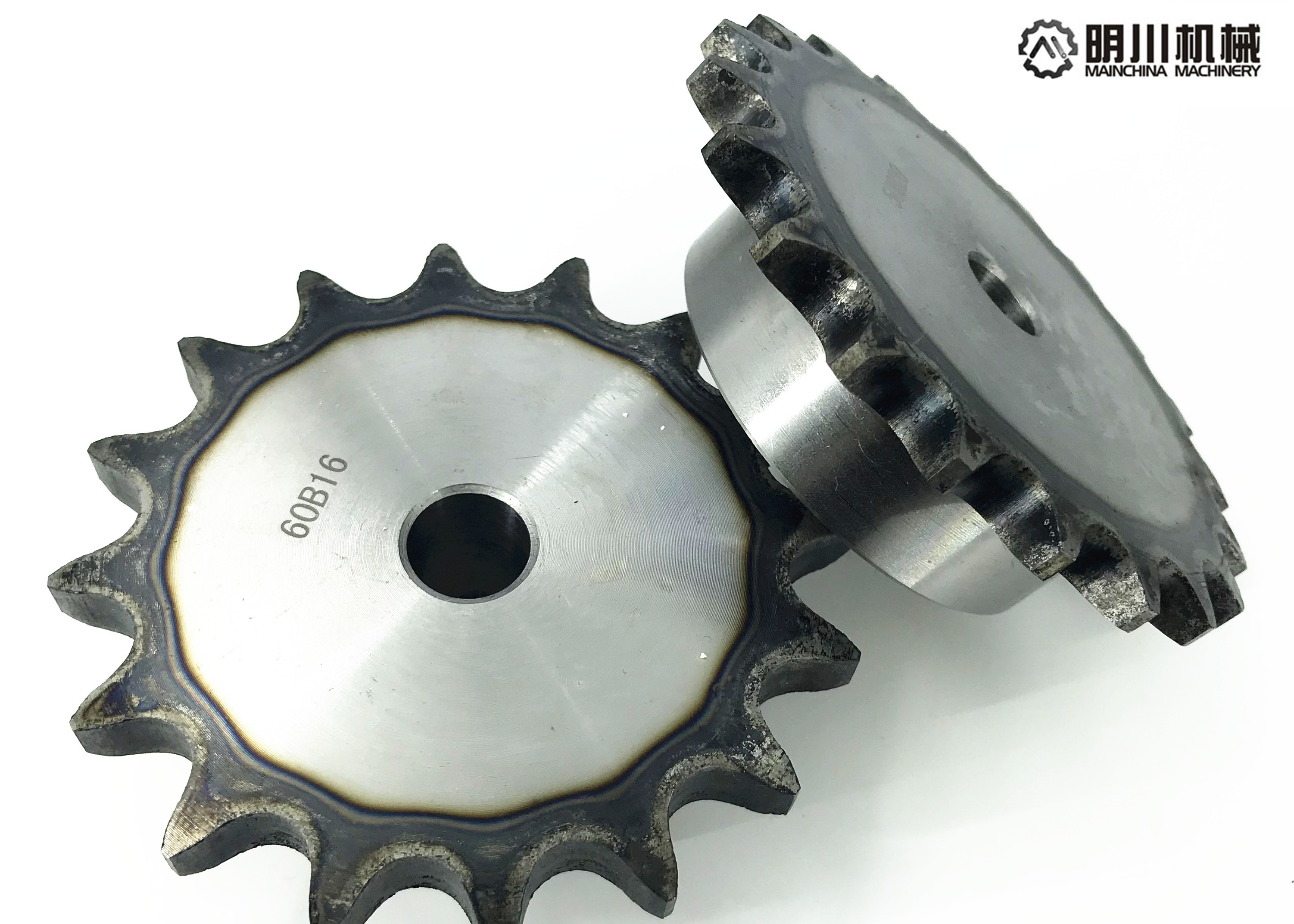 Forged Stainless Steel Conveyor Chain Sprocket , 60 Chain Sprocket 45C Material