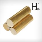 Anti Wear Round Brass Rod , Hpb60-2 5mm Brass Rod For Windows