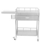 Long Lasting Hospital Stainless Steel Trolley Customized Surgical Case Cart