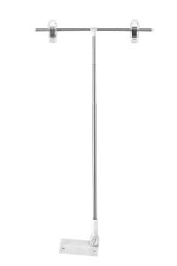 Quality 220-800mm Metal Base Pop Poster Magnetic Sign Holders With Two Wire Clips wholesale