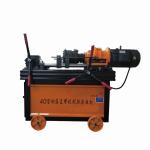 Electric Steel Bar Rebar Thread Rolling Machine Semiautomatic 4kw