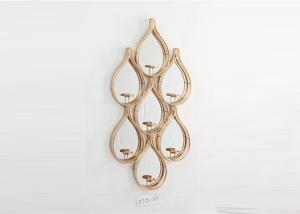 Quality Metal Teardrops Frame Sconce Candle Holder wholesale