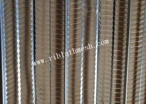 Quality Jf0704 0.6m Width Galvanized Lath Mesh , High Rib Lath For Industrial Building wholesale