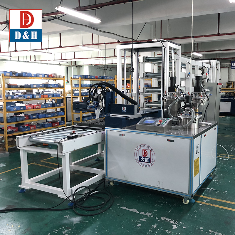 500 KG XYZ Resin And Hardener Dosing System AB Glue Dispensing Potting Machine