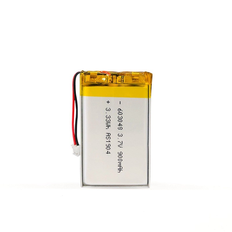 900mAh Lithium Cobalt Small Lipo Battery 3.7 V CC Charge
