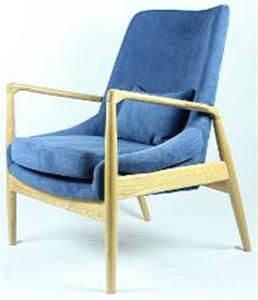 Quality America style home upholstered wooden frame single recliner arm chair furniture wholesale