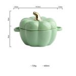 Pumpkin Porcelain Ceramic Home Decoration Bowl For Breakfast Egg