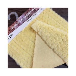 Quality Short Fur Fabric Soft Faux Fur for Coat Toy Yarn Count Contact Length 60cm Color Gray wholesale