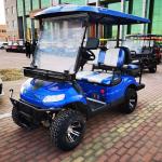 ODM Blue 6KW 4 Seater Golf Cart Electric Powered CE Certificated
