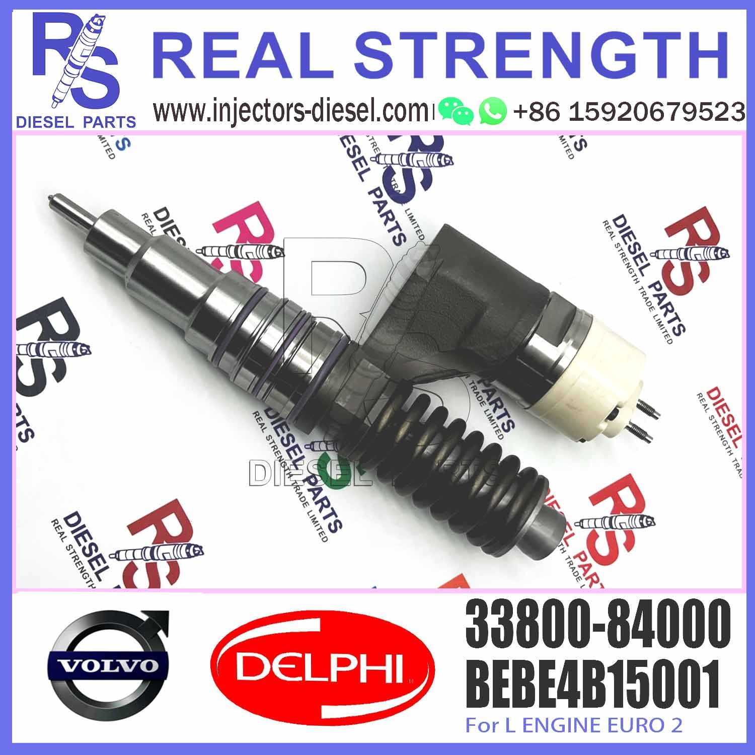 New Diesel Fuel Electronic Unit Injector BEBE4B15001 33800-84000 HRE329 For HYUNDAI L ENGINE EURO 3