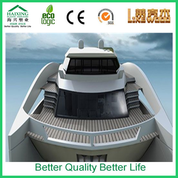 Modern Design Style PVC Teak WPC Wooden Boat Decking for Luxury Yacht Design