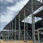Industrial Steel Frame Multi Storey Buildings Fireproof Soundproof