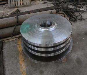 Quality Hot Forging High Technical Drawing Q345 S355 A36 Steel Round Disc wholesale