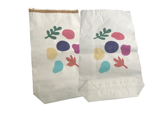 1-4 Ply Multi Wall Paper Sacks For Bread Wheat Flour Packaging