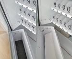 LED Lighting Advertising Media Vending Machine Interlock Door 775 * 850 * 1790MM
