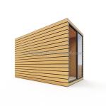 Luxary Style Wooden Prefabricated Log Cabin for Detachable Container Apartment