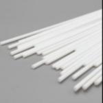 Moulding PTFE Round Rod 300mm , White Graphite Filled PTFE Rod