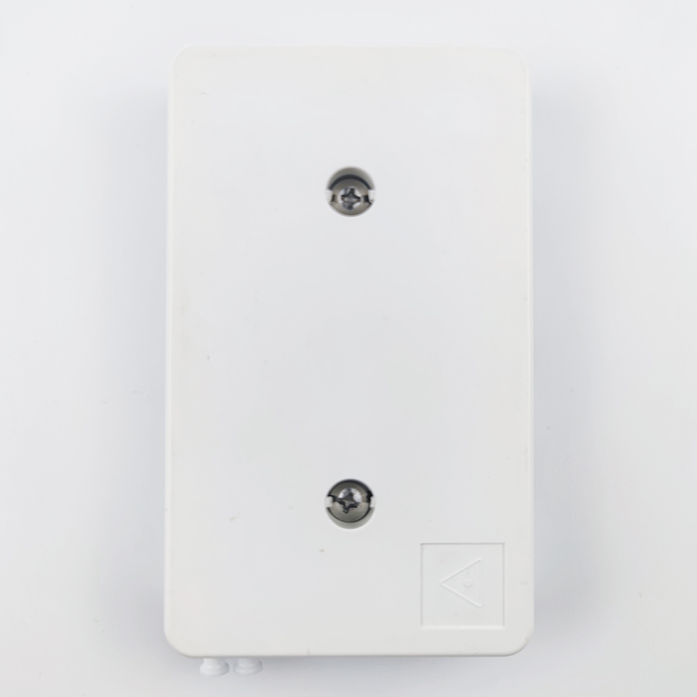 FTTH Network Fiber Optic Cable Socket Panel 2 Cores LC APC Plastic Faceplate 116*69*19 mm