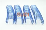 Glossy Blue 5/8 Inch 15.9mm Double Spiral Binding