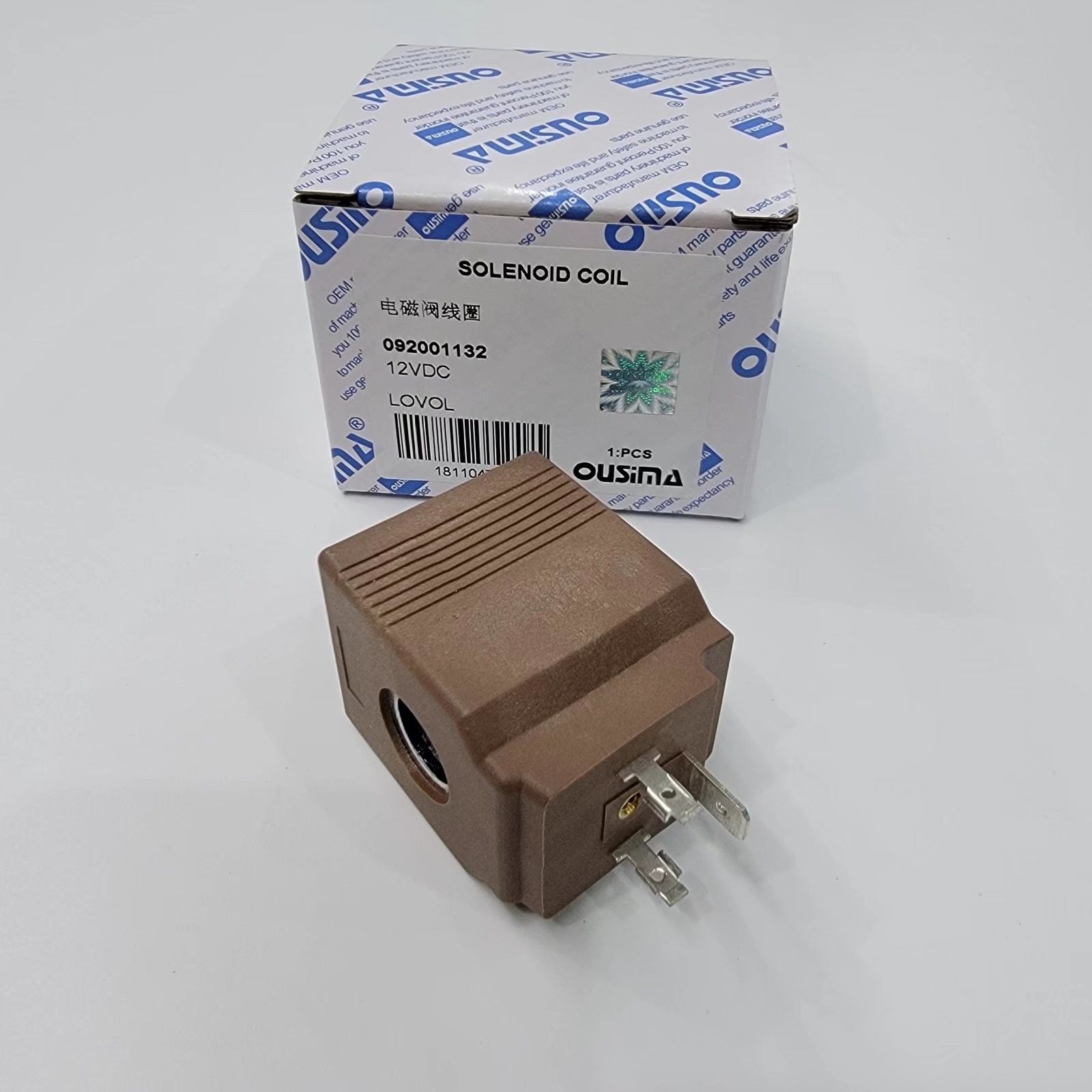 092002132 12VDC Excavator Solenoid Valve Coil