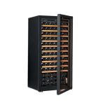 201 304 316 316L Stainless Steel Wine Cabinet Black Home Glass Cabinet