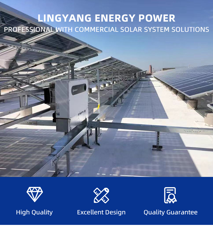 200KW 300KW Monocrystalline Silicon Solar Panel Ground Mounting