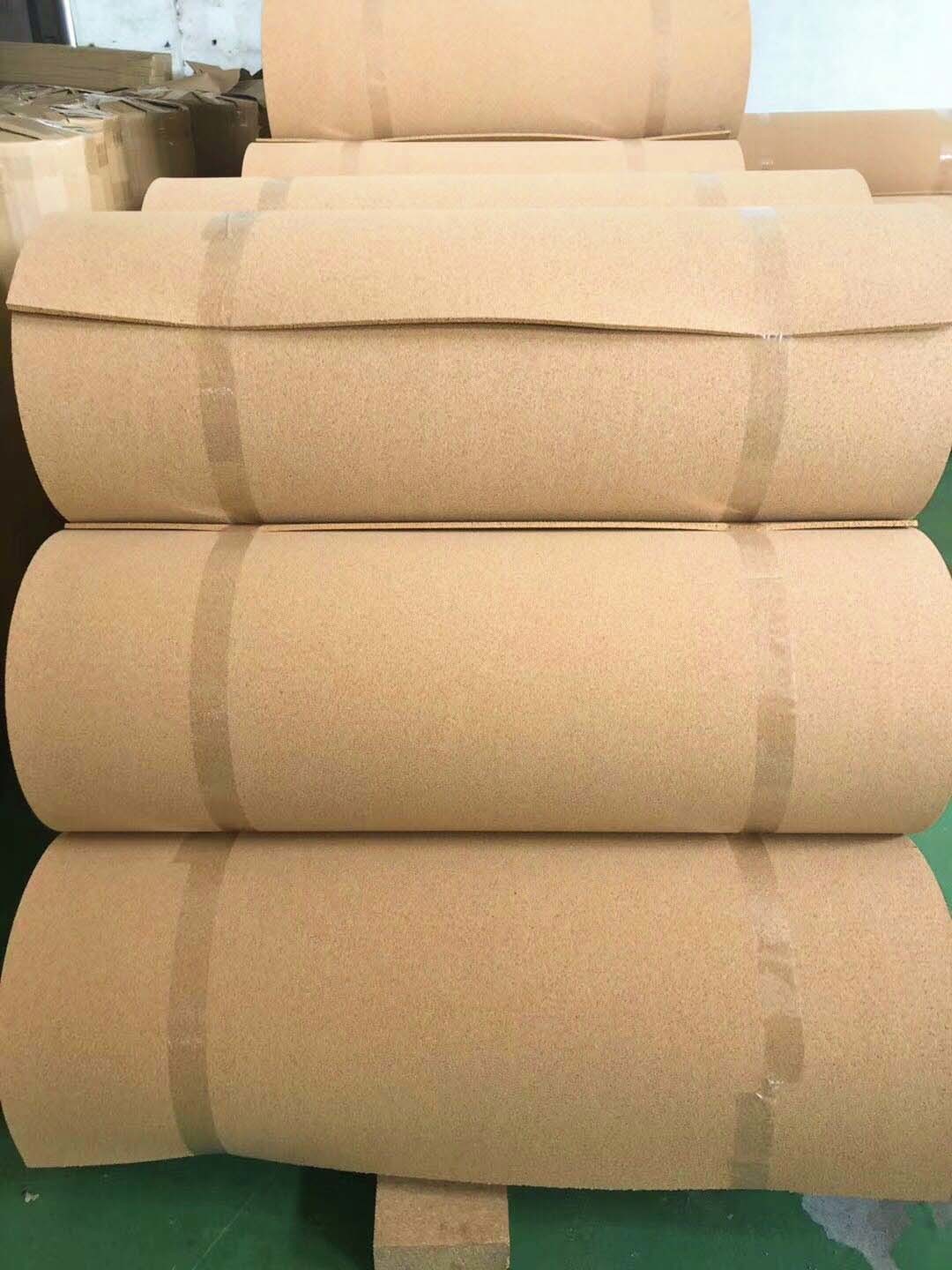 50'X48''X1/4'' Cork Sheet Rolls Natural Cork Roll Wall Covering Tearproof Antiwear